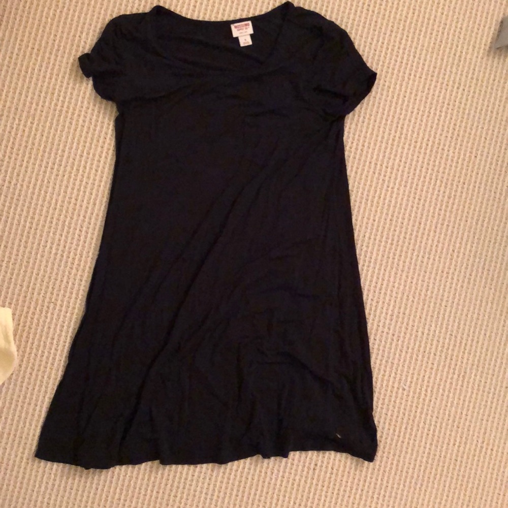 Mossimo black t-shirt dress